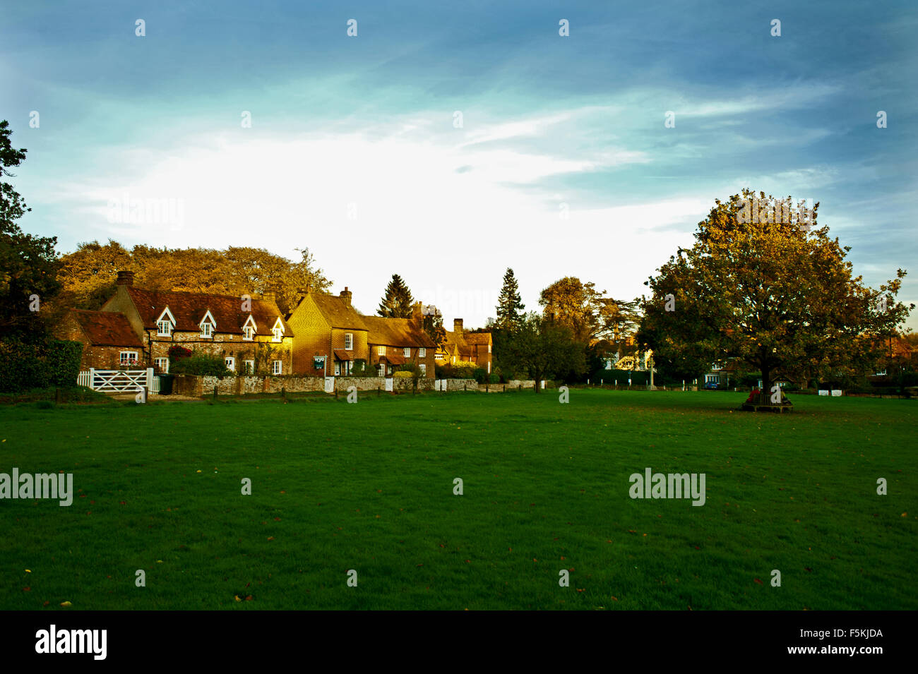 Il Lee nel Buckinghamshire, Midsomer Murder serie tv posizione per la morte in una scatola di cioccolatini Foto Stock