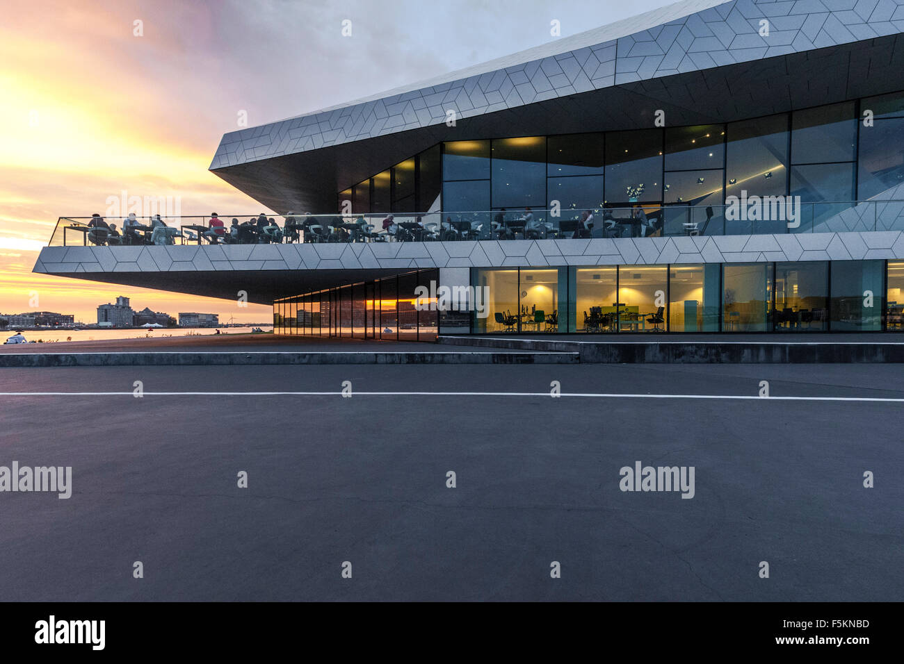 EYE Film Institute Paesi Bassi, Amsterdam, Paesi Bassi Foto Stock
