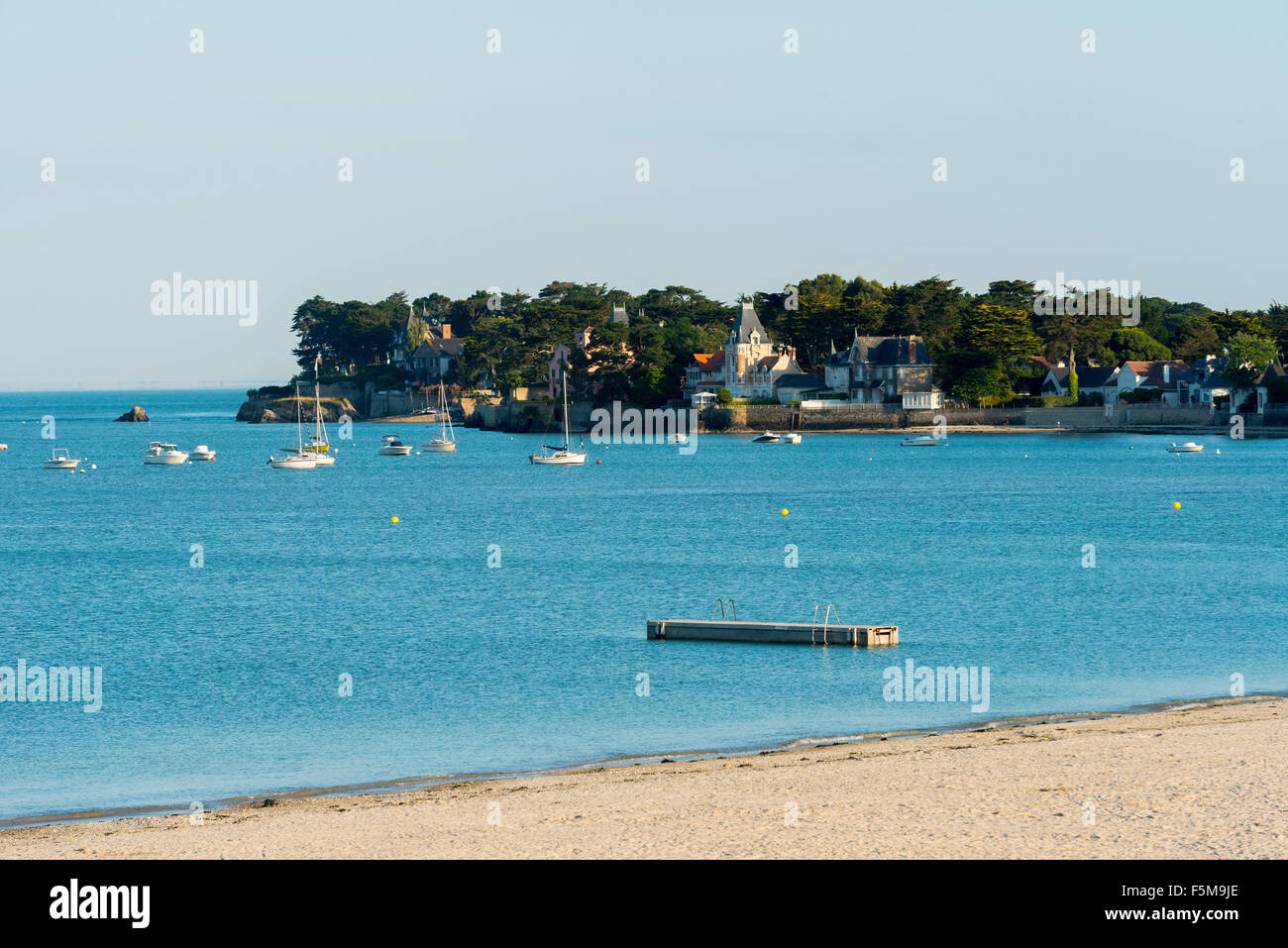 Le Pouliguen occidentale (Francia) Foto Stock