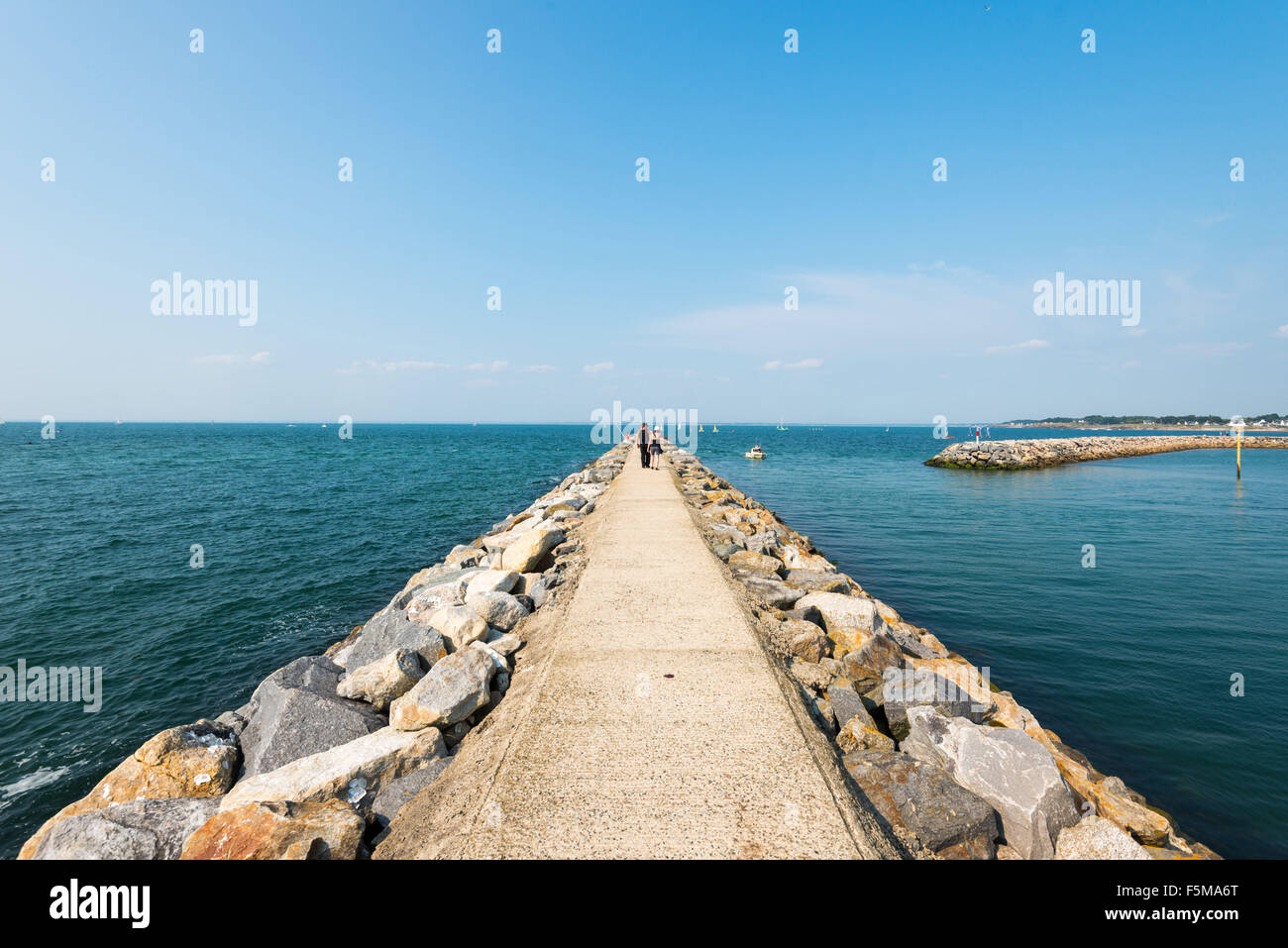 Piriac-sur-Mer (Francia occidentale): la marina Foto Stock