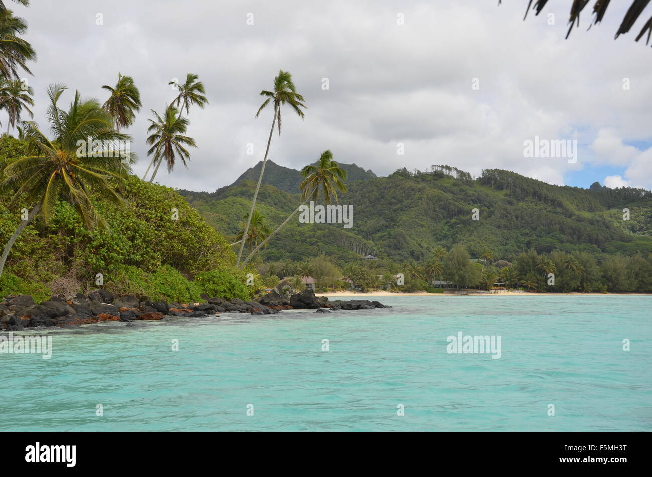 Muri, Rarotonga Isole Cook Foto Stock