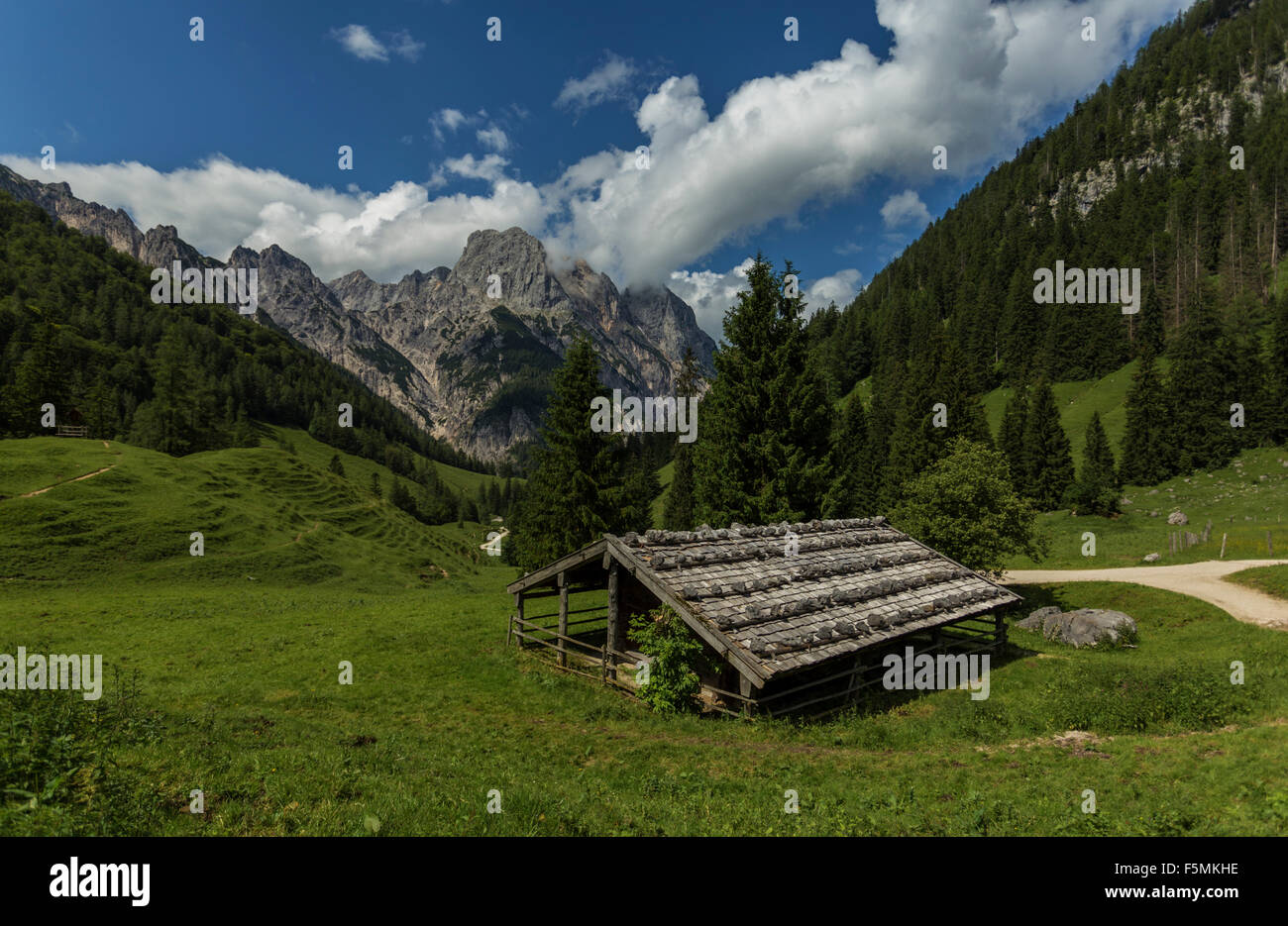 Parco Nazionale di Berchtesgaden Germania Foto Stock