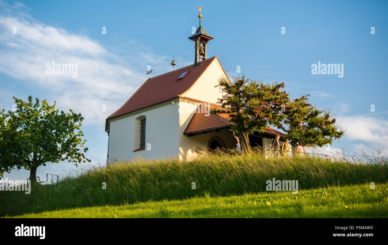 St. Antonius Kapelle in Selmnau, Germania. Foto Stock