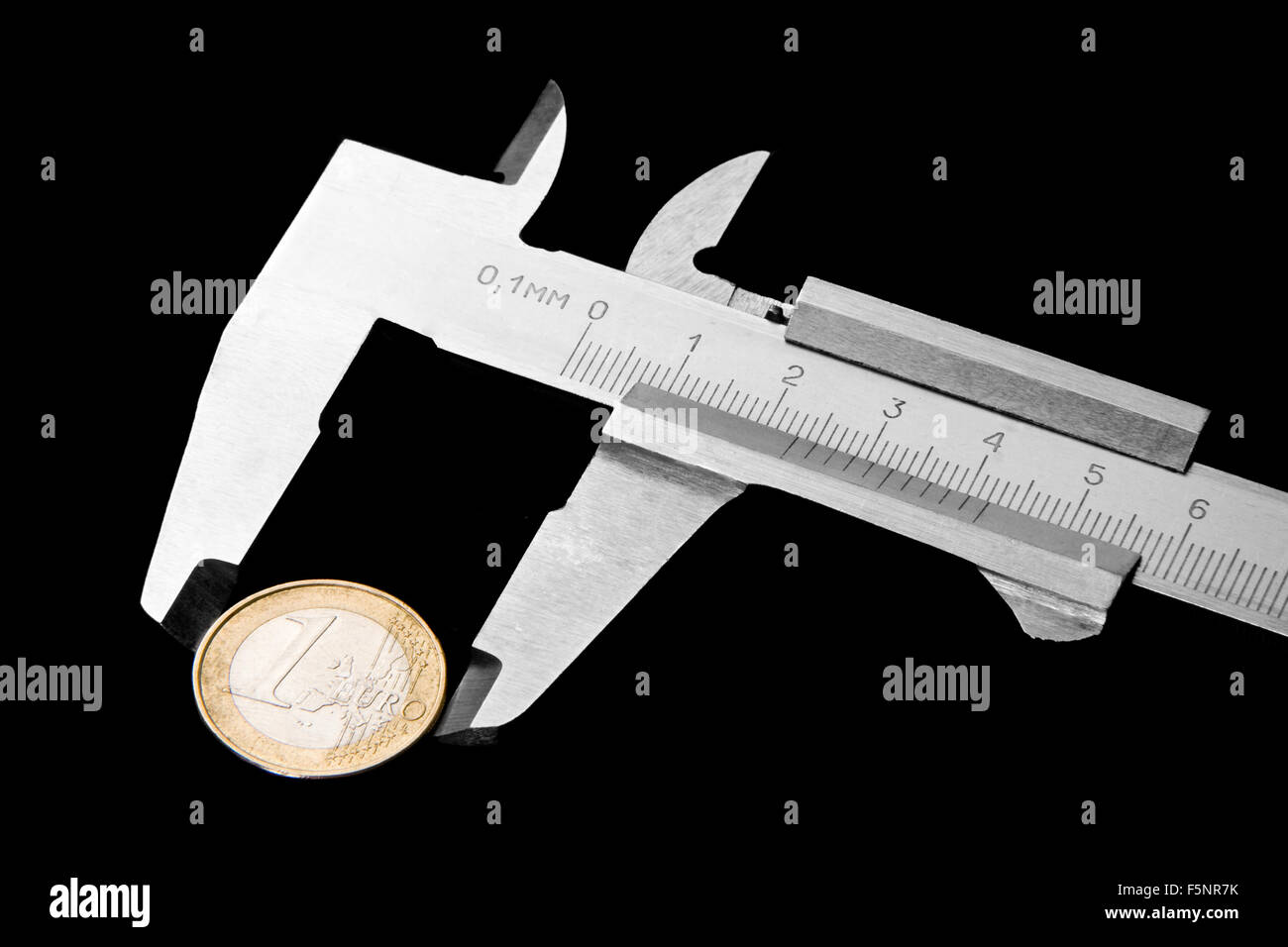 Misurare il vostro risparmio. Isolato Foto Stock