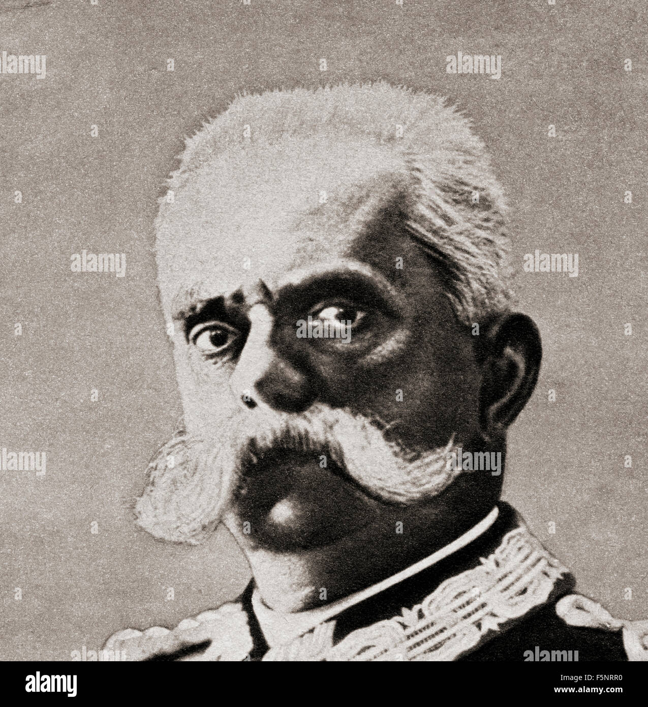Umberto I o di Umberto I, 1844 - 1900. Re d'Italia. Foto Stock