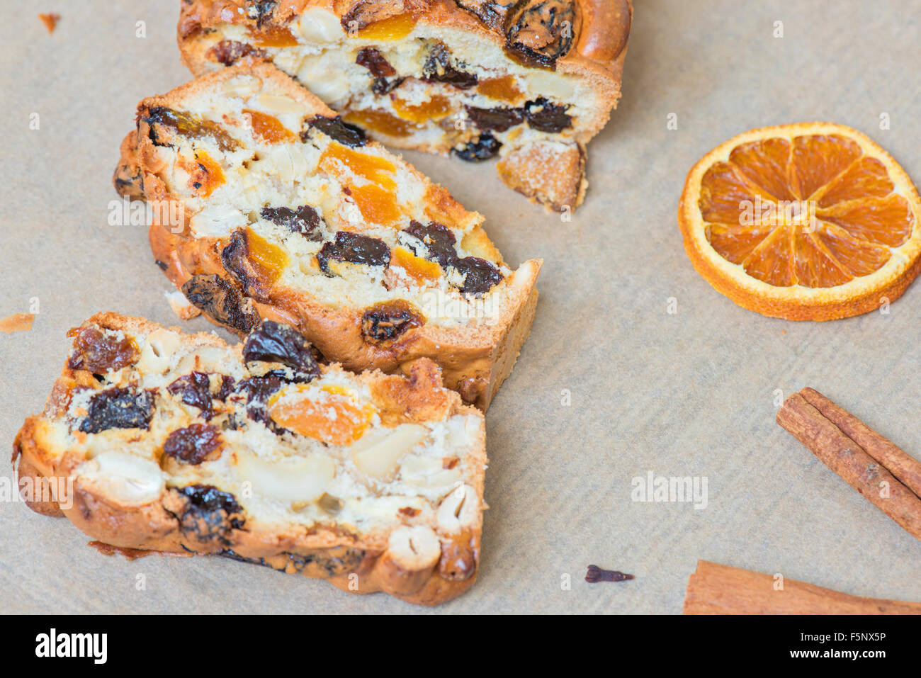 Torta per vacanze Foto Stock