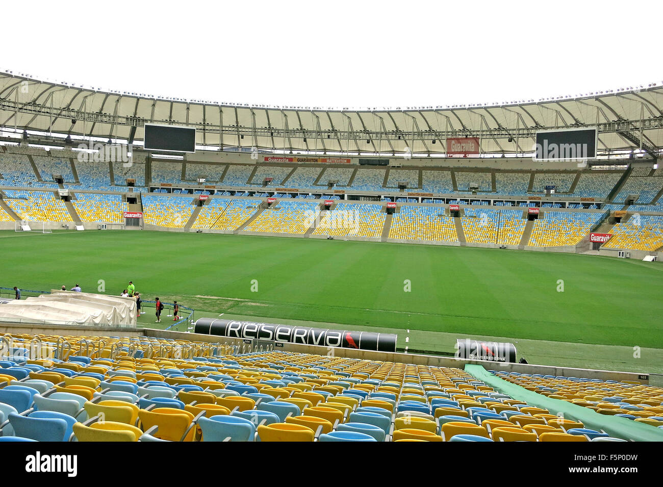 Maracana Stadium di Rio de Janeiro in Brasile Foto Stock