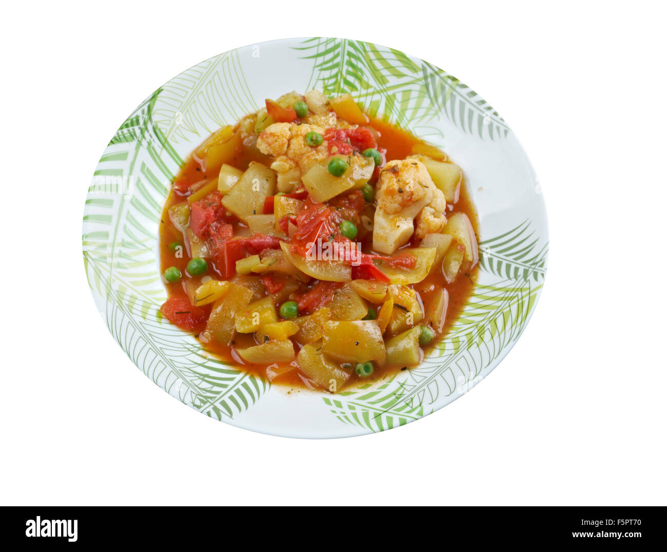 Ghiveci - stufato di verdure cotte o insalata di verdure. Foto Stock