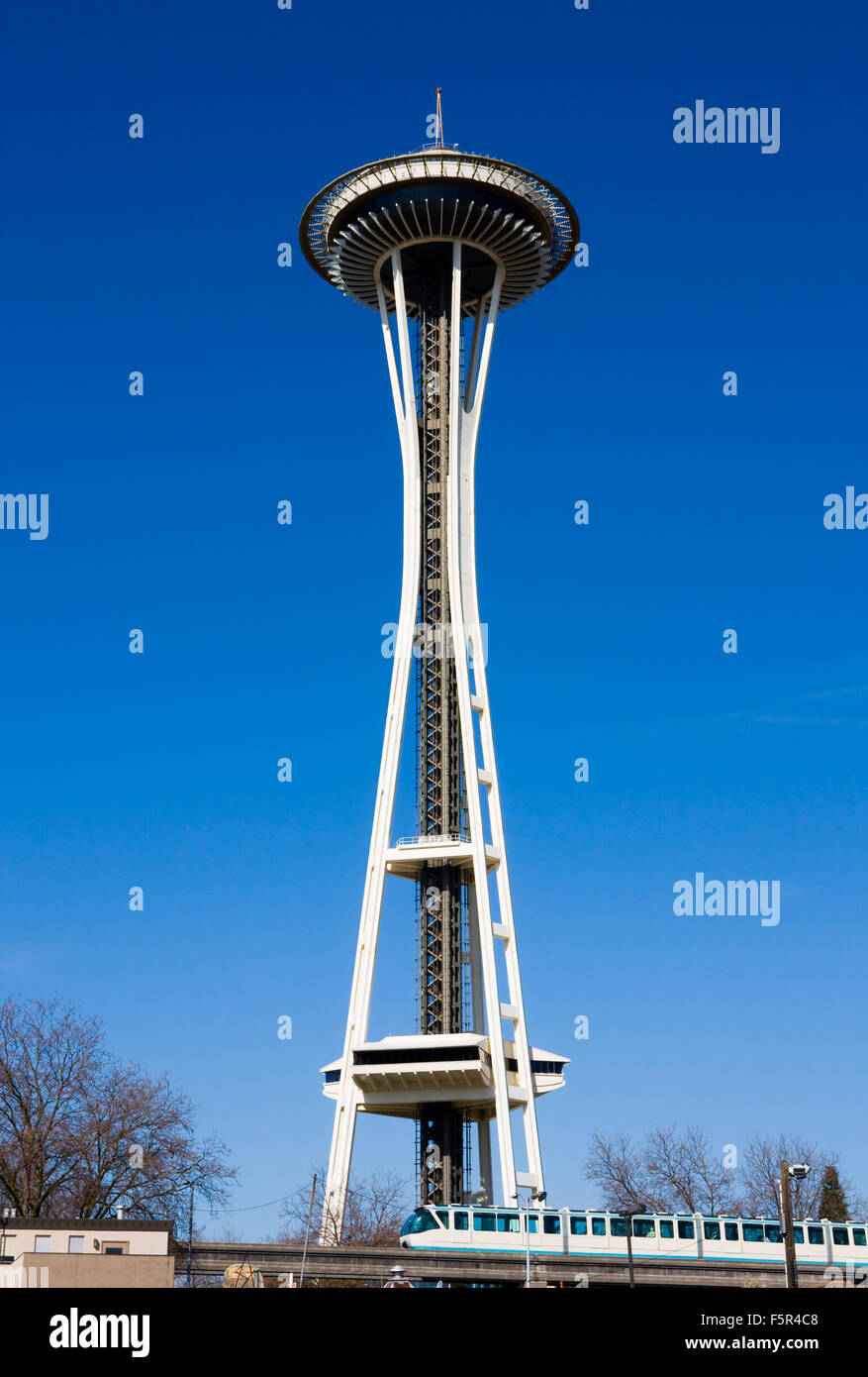 Seattle Space Needle Foto Stock