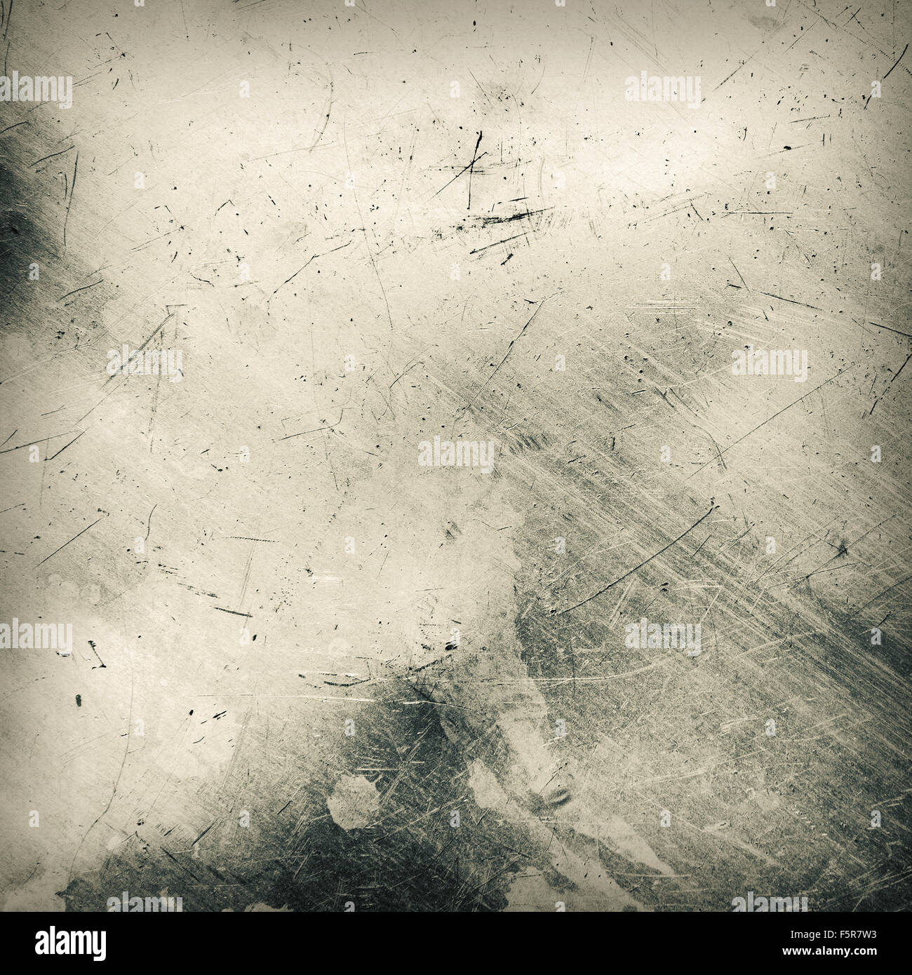 Graffiato texture metallica Foto Stock