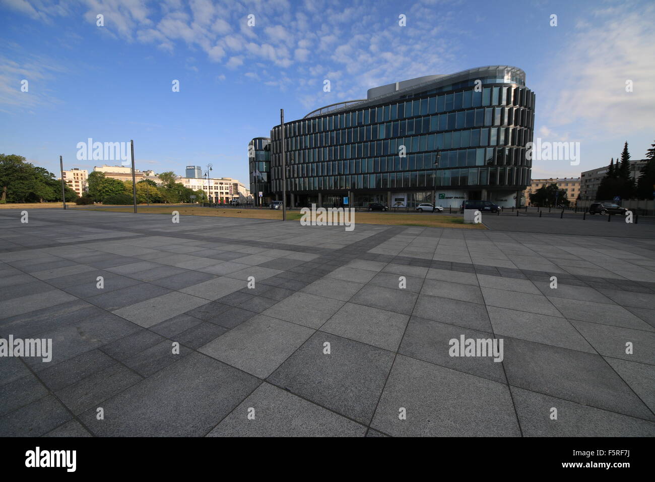 Edificio di Metropolitana di Varsavia Foto Stock