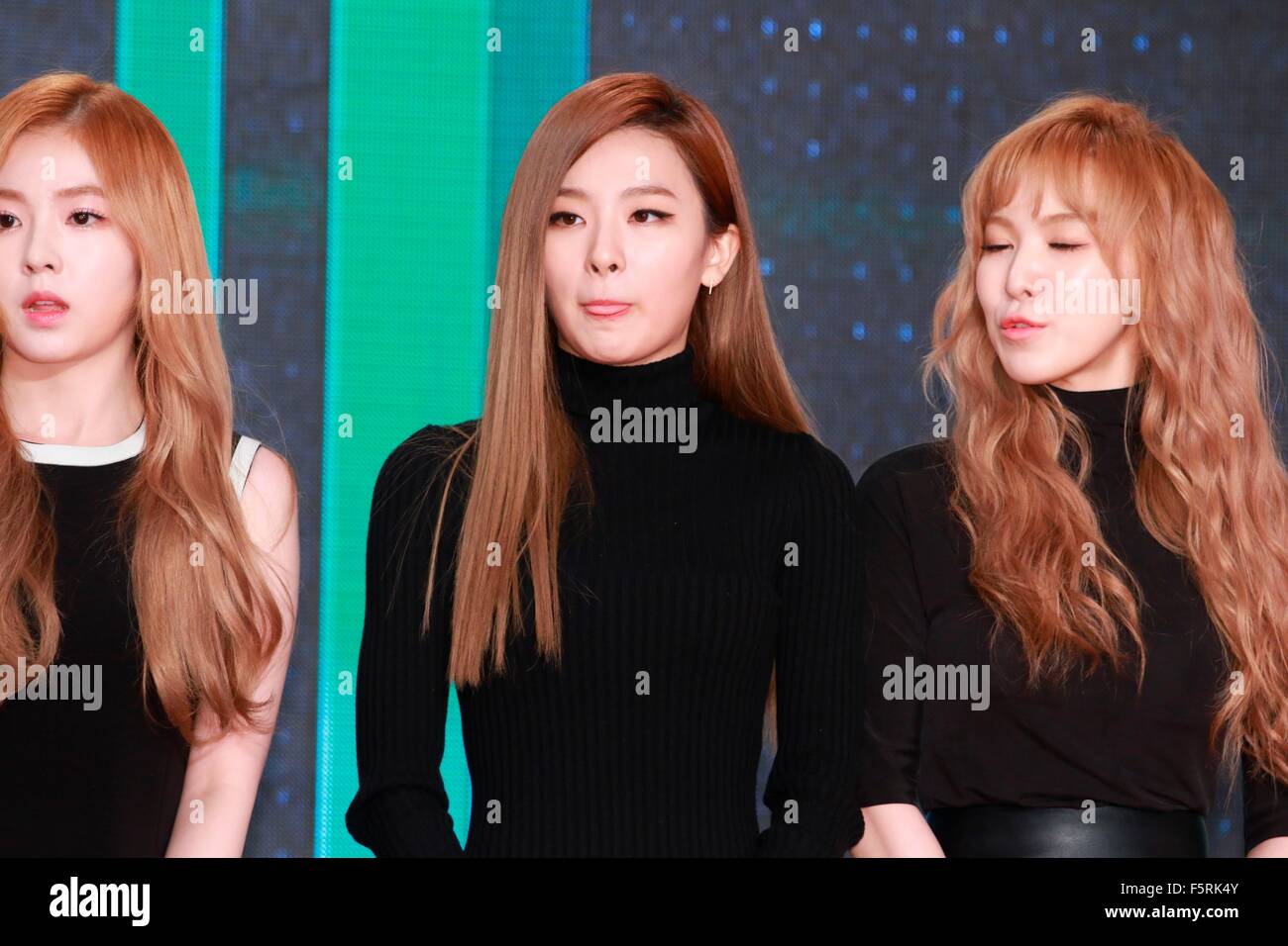 Il tappeto rosso del 2015 Melone Music Awards a Seul, in Corea del Sud il 07 novembre, 2015.(Cina e Corea del Sud) Foto Stock