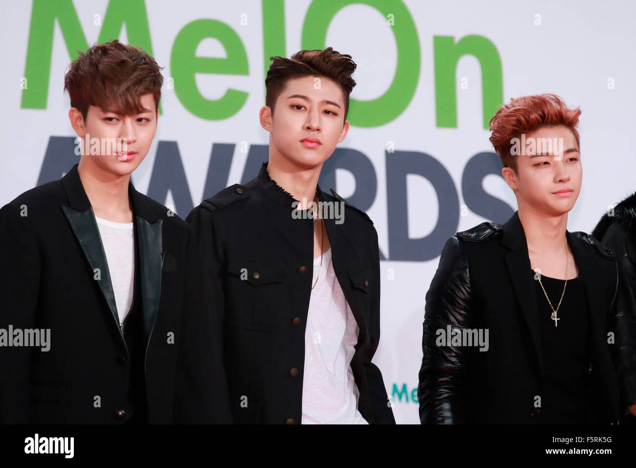 Il tappeto rosso del 2015 Melone Music Awards a Seul, in Corea del Sud il 07 novembre, 2015.(Cina e Corea del Sud) Foto Stock