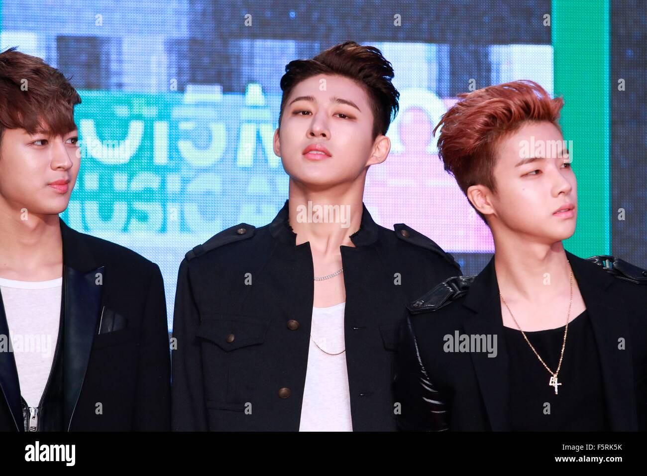 Il tappeto rosso del 2015 Melone Music Awards a Seul, in Corea del Sud il 07 novembre, 2015.(Cina e Corea del Sud) Foto Stock