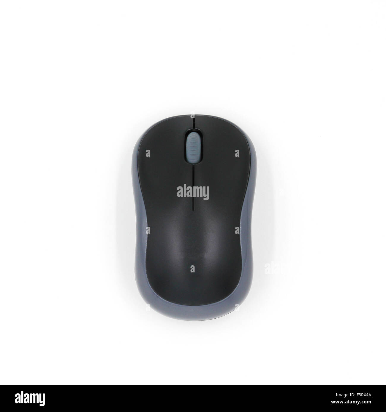 Il computer wireless mouse isolati su sfondo bianco Foto Stock