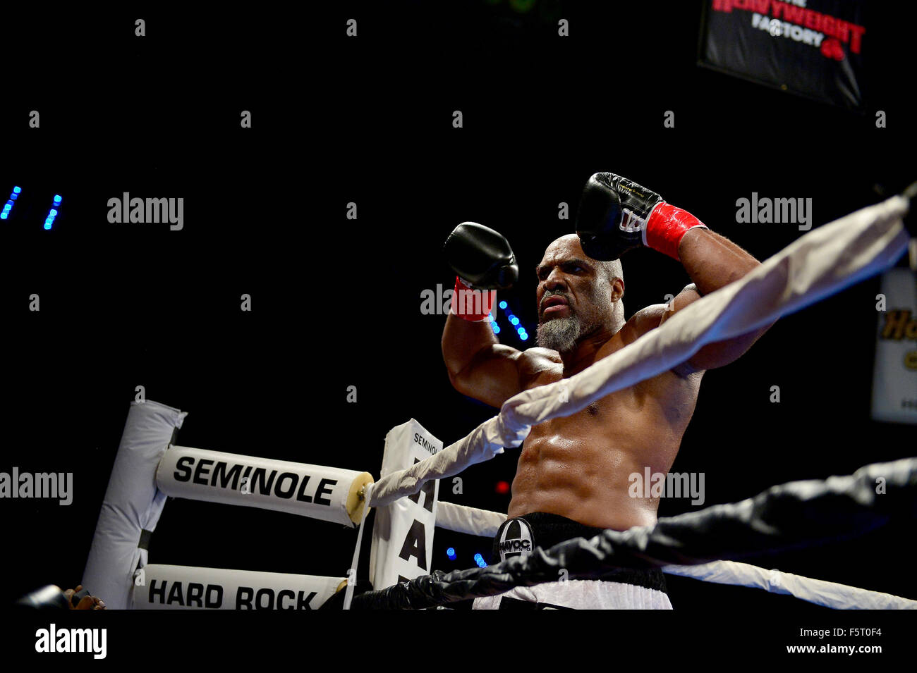 World Heavyweight Champion Fight Night all'Hard Rock Live! In Seminole Hard Rock Hotel & Casino offre: Shannon Briggs dove: Hollywood, Florida, Stati Uniti quando: 06 Set 2015 Foto Stock