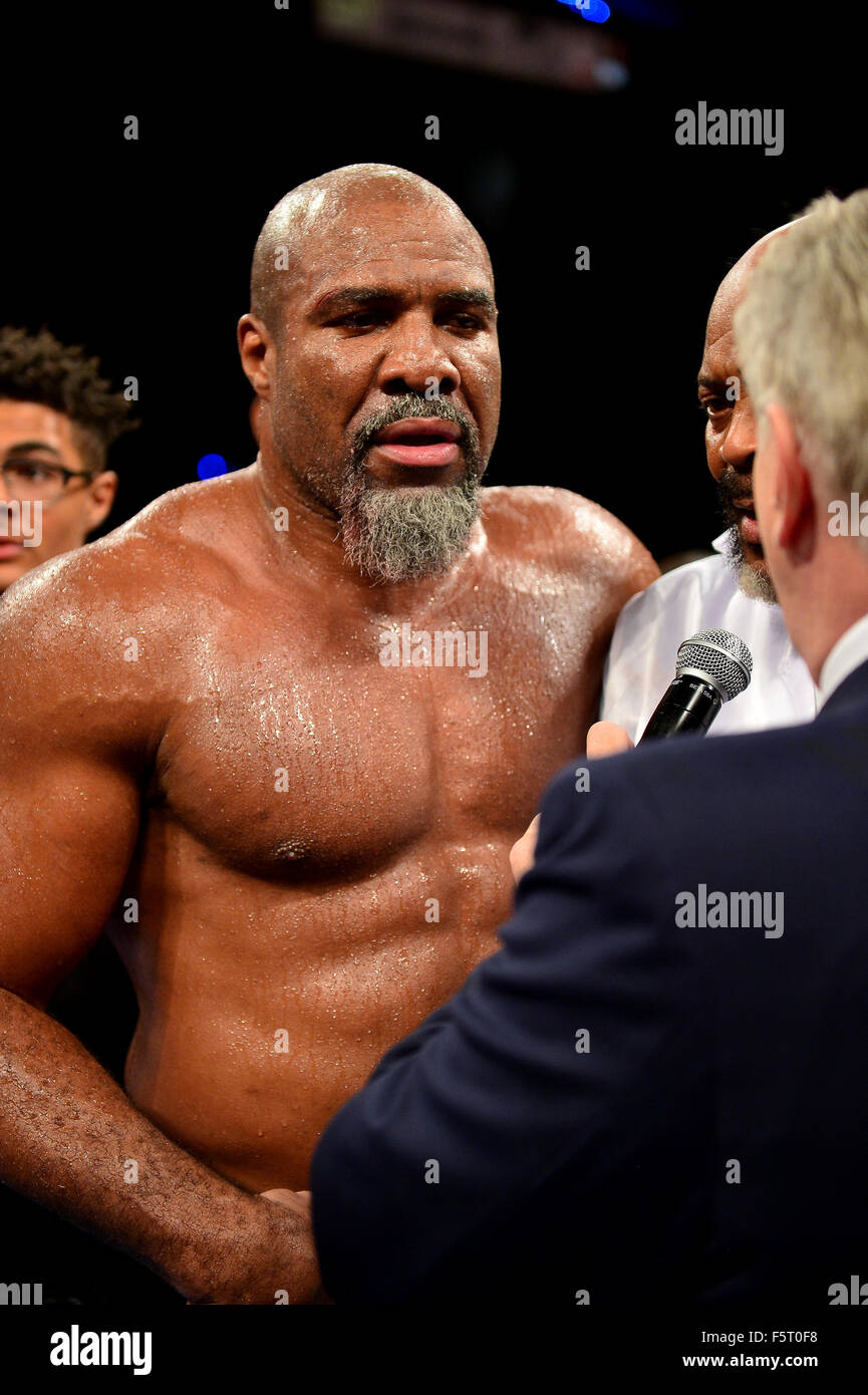 World Heavyweight Champion Fight Night all'Hard Rock Live! In Seminole Hard Rock Hotel & Casino offre: Shannon Briggs dove: Hollywood, Florida, Stati Uniti quando: 06 Set 2015 Foto Stock