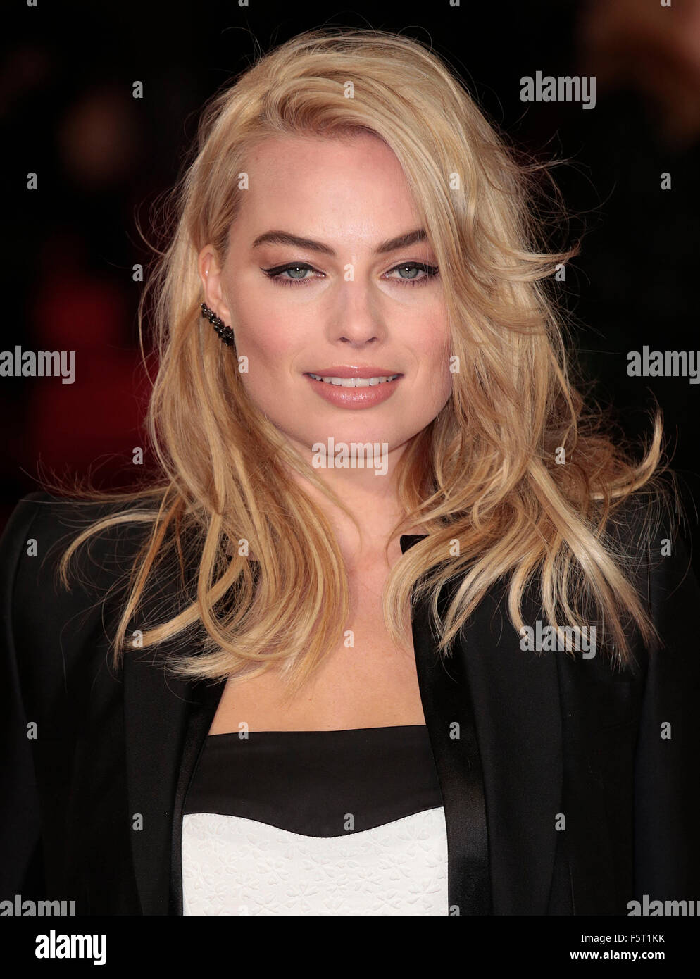 Feb 11, 2015 - Londra, Inghilterra, Regno Unito - Focus speciale proiezione, Vue West End, Leicester Square - Margot Robbie Foto Stock