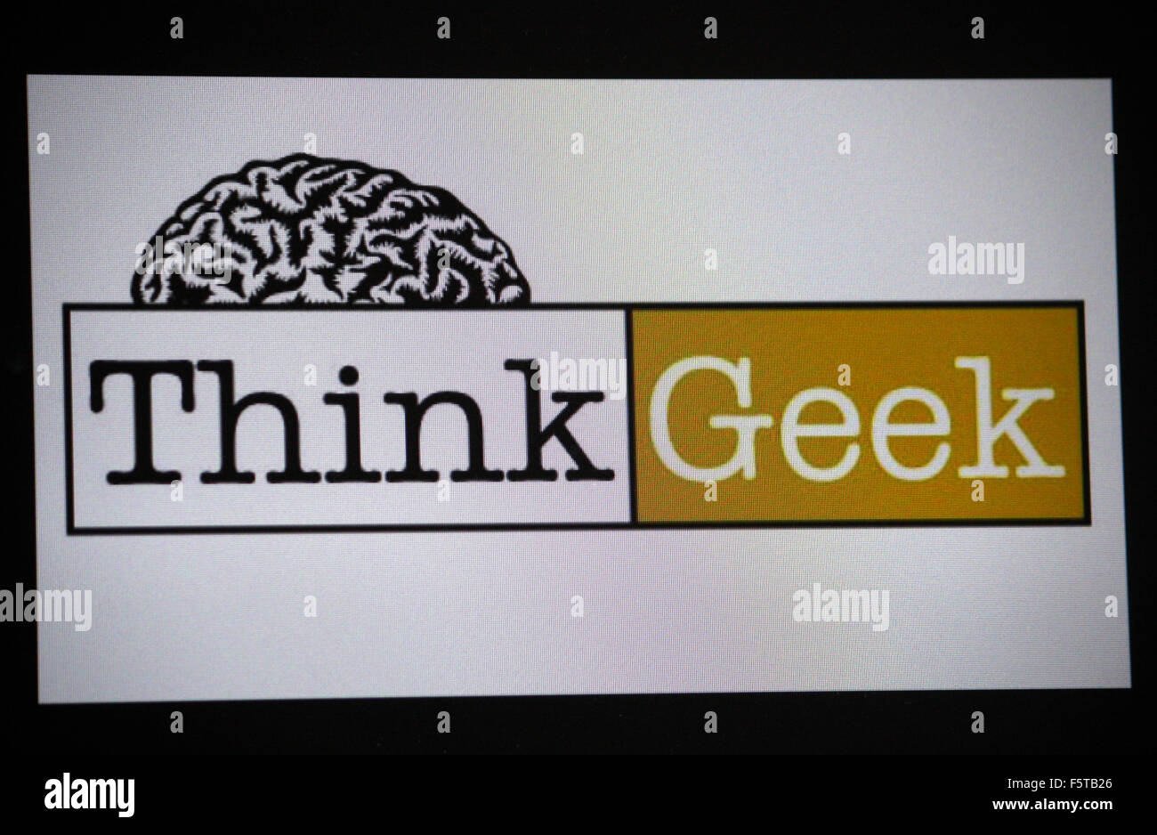 Markenname: 'Think Geek', Berlino. Foto Stock