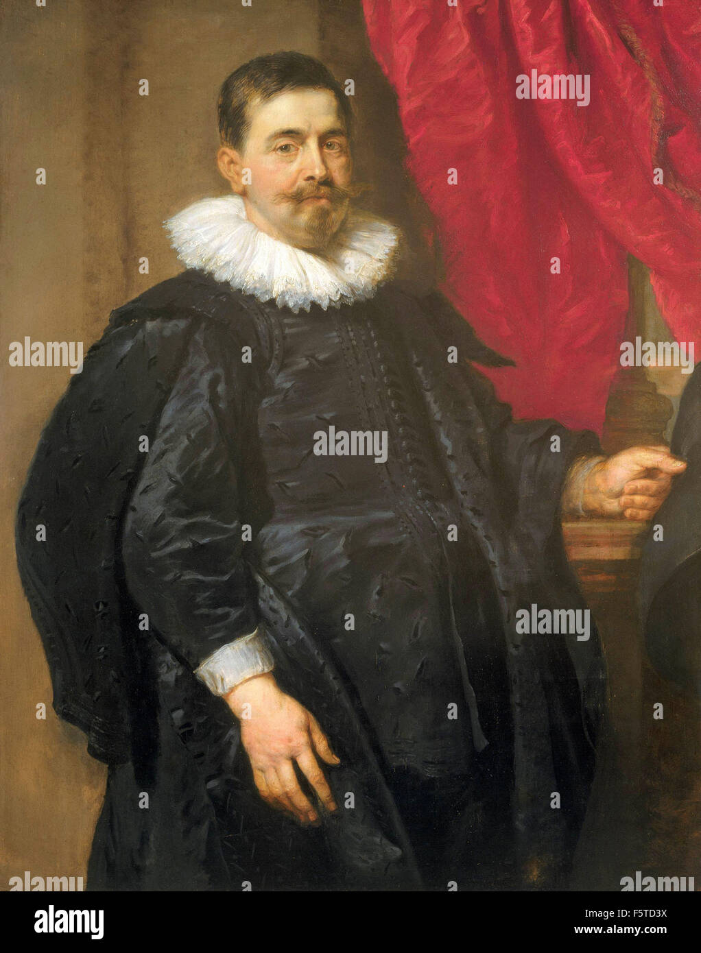 Peter Paul Rubens - Ritratto di un uomo, eventualmente Peter van Hecke Foto Stock