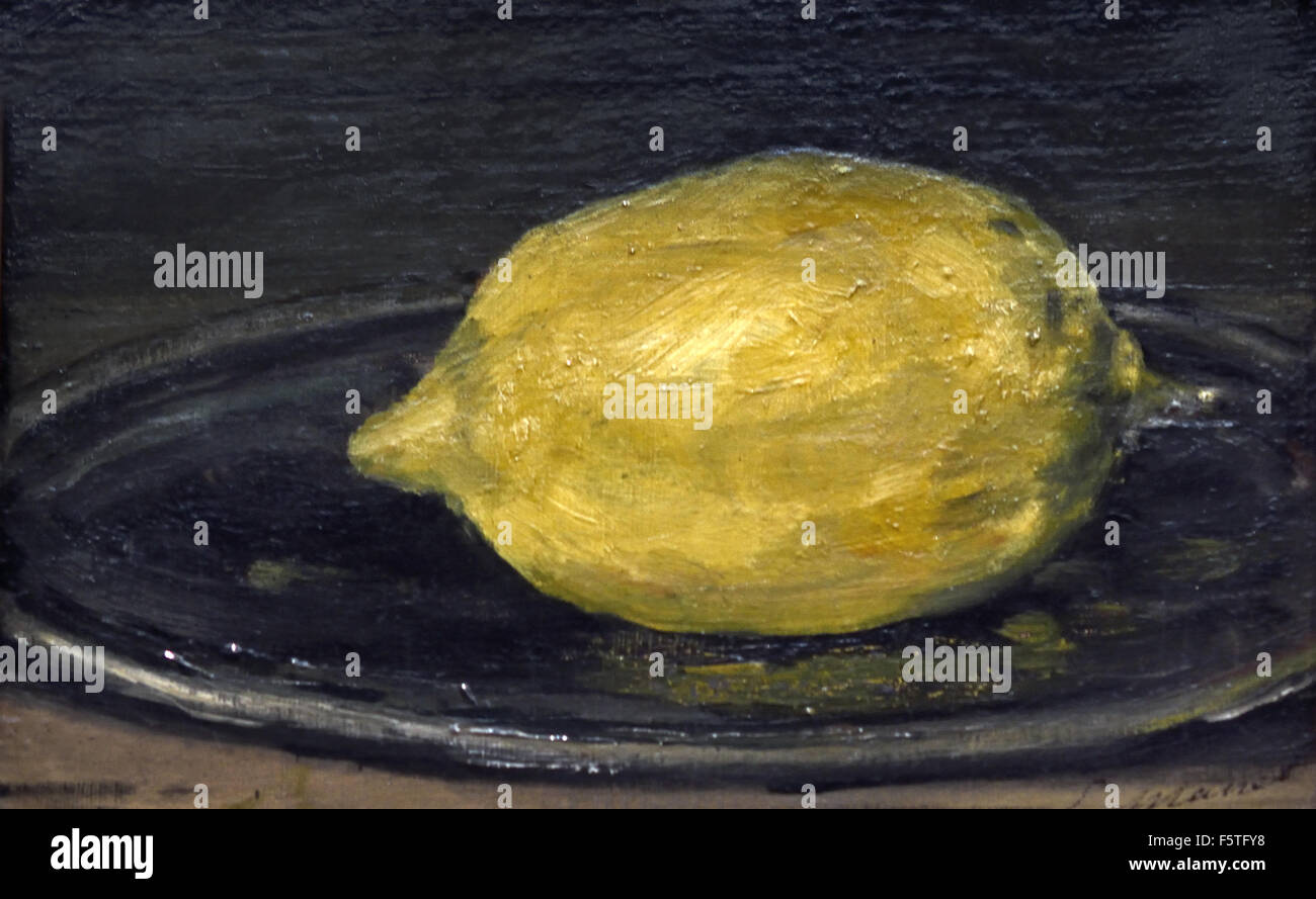 Le Citron - Il limone 1880 Edouard Manet 1832-1883 Francia - Francese Foto Stock