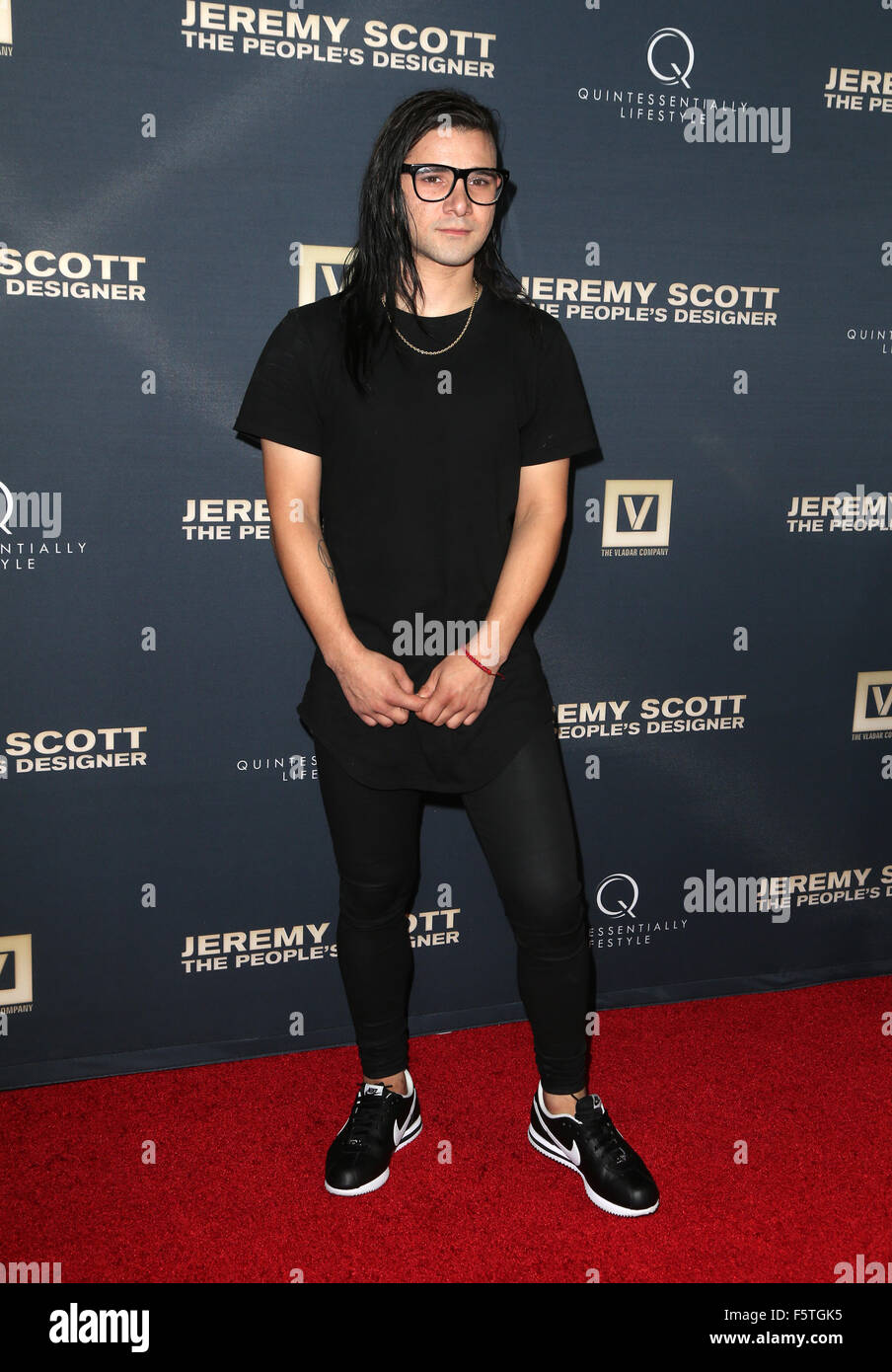 Skrillex jeremy scott immagini e fotografie stock ad alta risoluzione Alamy