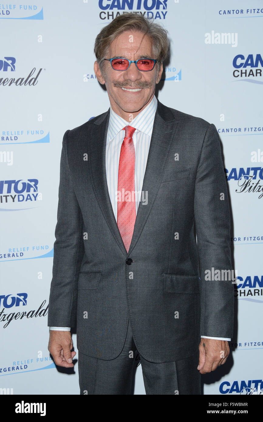 2015 Cantor Fitzgerald carità giorno - Arrivi con: Geraldo Rivera dove: la città di New York, New York, Stati Uniti quando: 11 Set 2015 Foto Stock