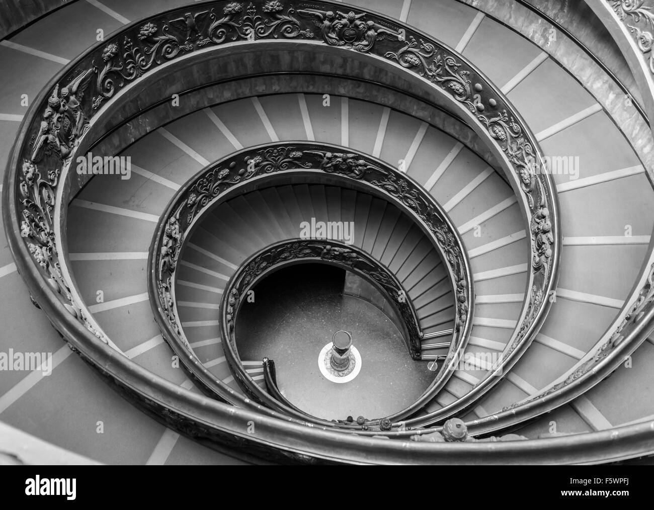 L'uscita del Museo Vaticano nella Città del Vaticano il Vaticano. Foto Stock