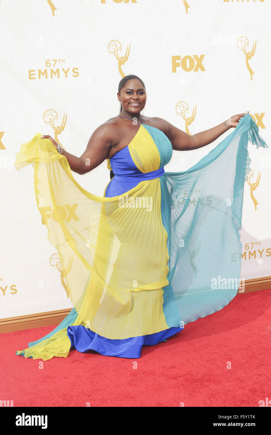 La 67th Emmy Awards arrivi con: Danielle Brooks dove: Los Angeles, California, Stati Uniti quando: 21 Set 2015 Foto Stock