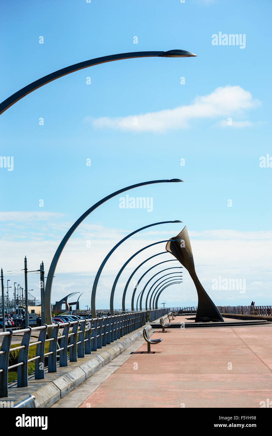 Blackpool Prom Foto Stock