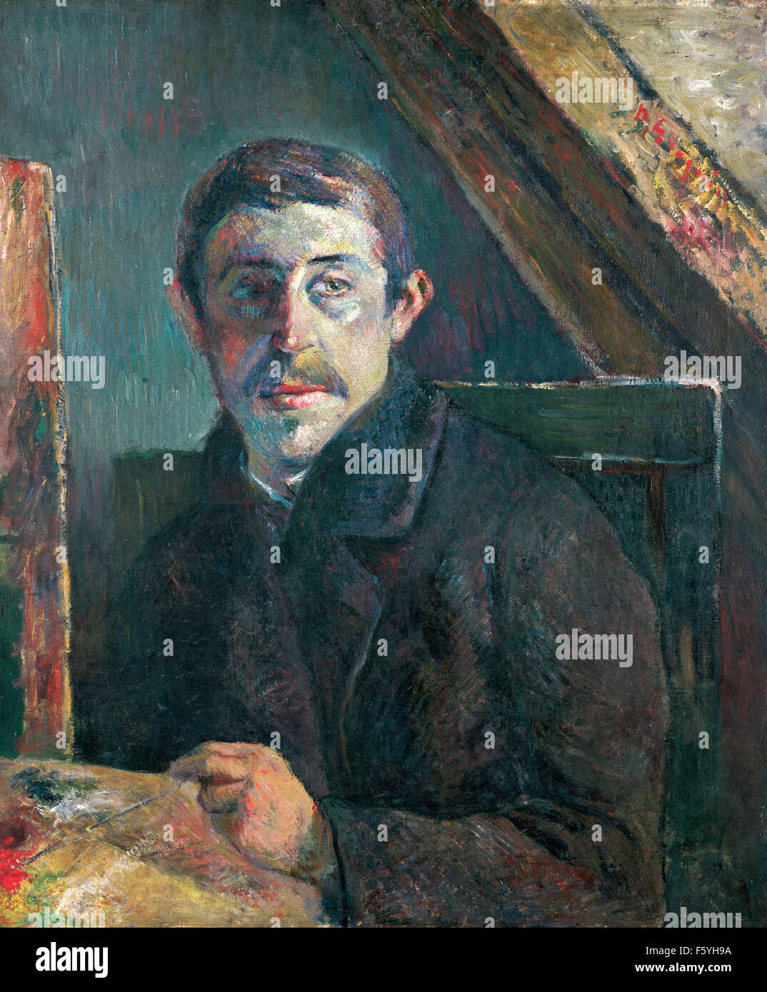 Paul Gauguin - Autoritratto 2 Foto Stock