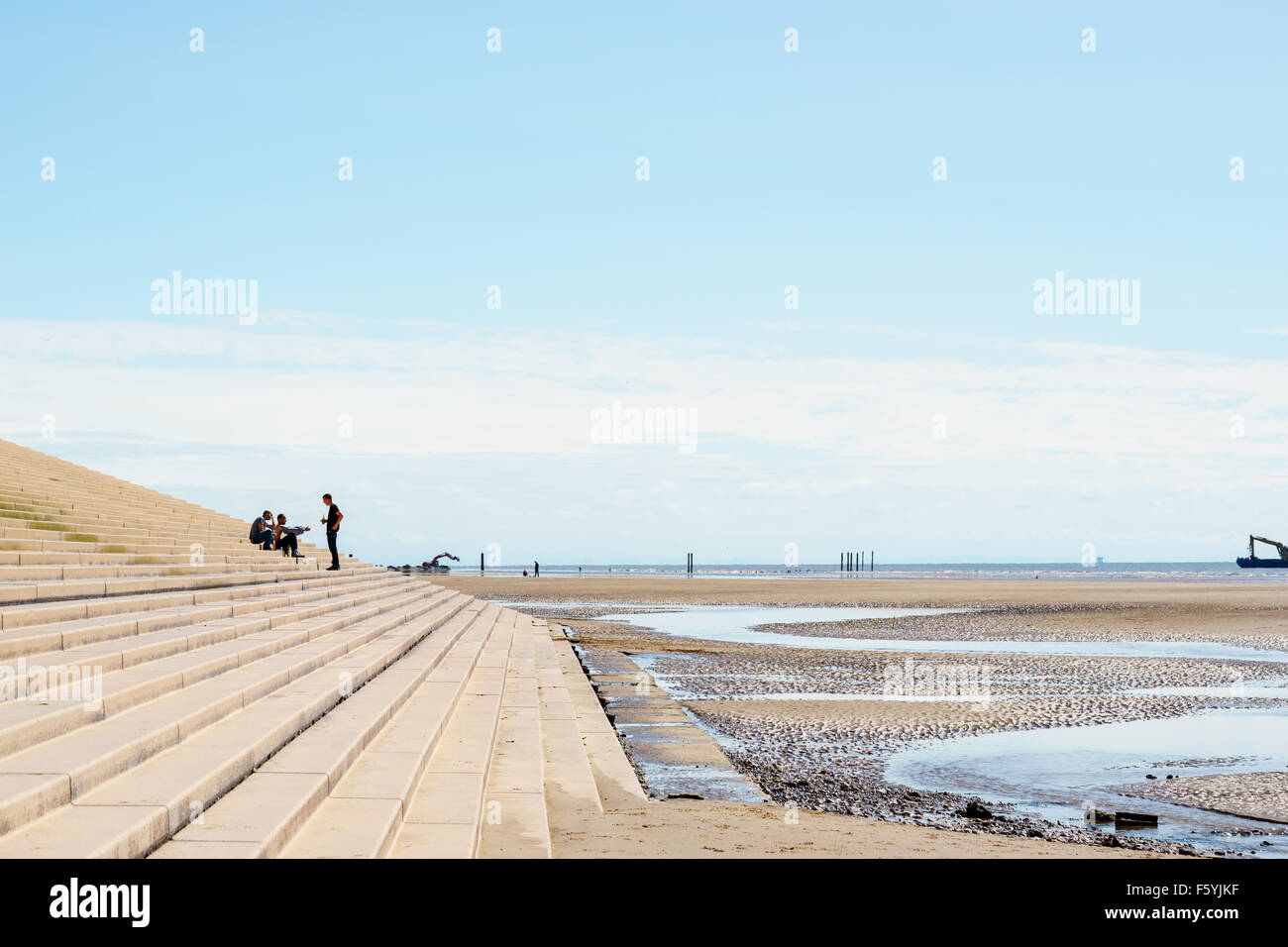Blackpool Prom Foto Stock