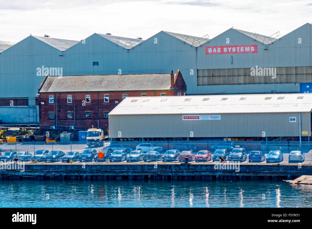 BAE Systems Barrow Foto Stock