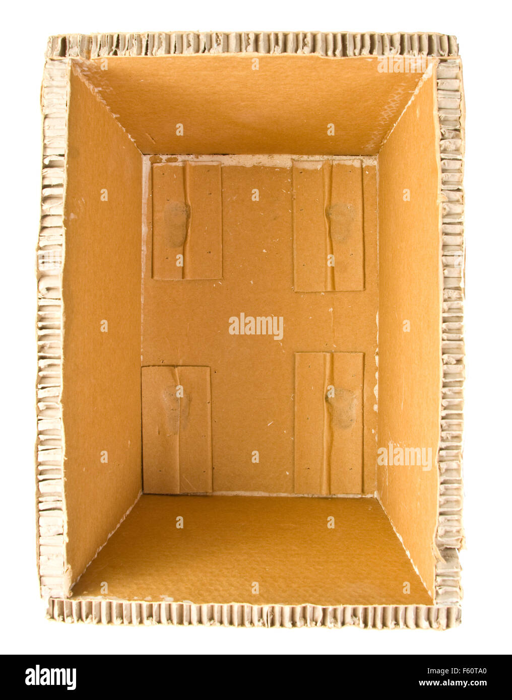 Casella di consegna. Isolato Foto Stock