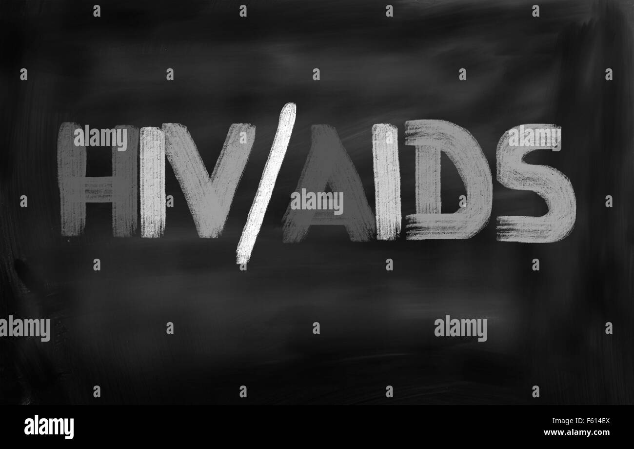 HIV/AIDS Concept Foto Stock