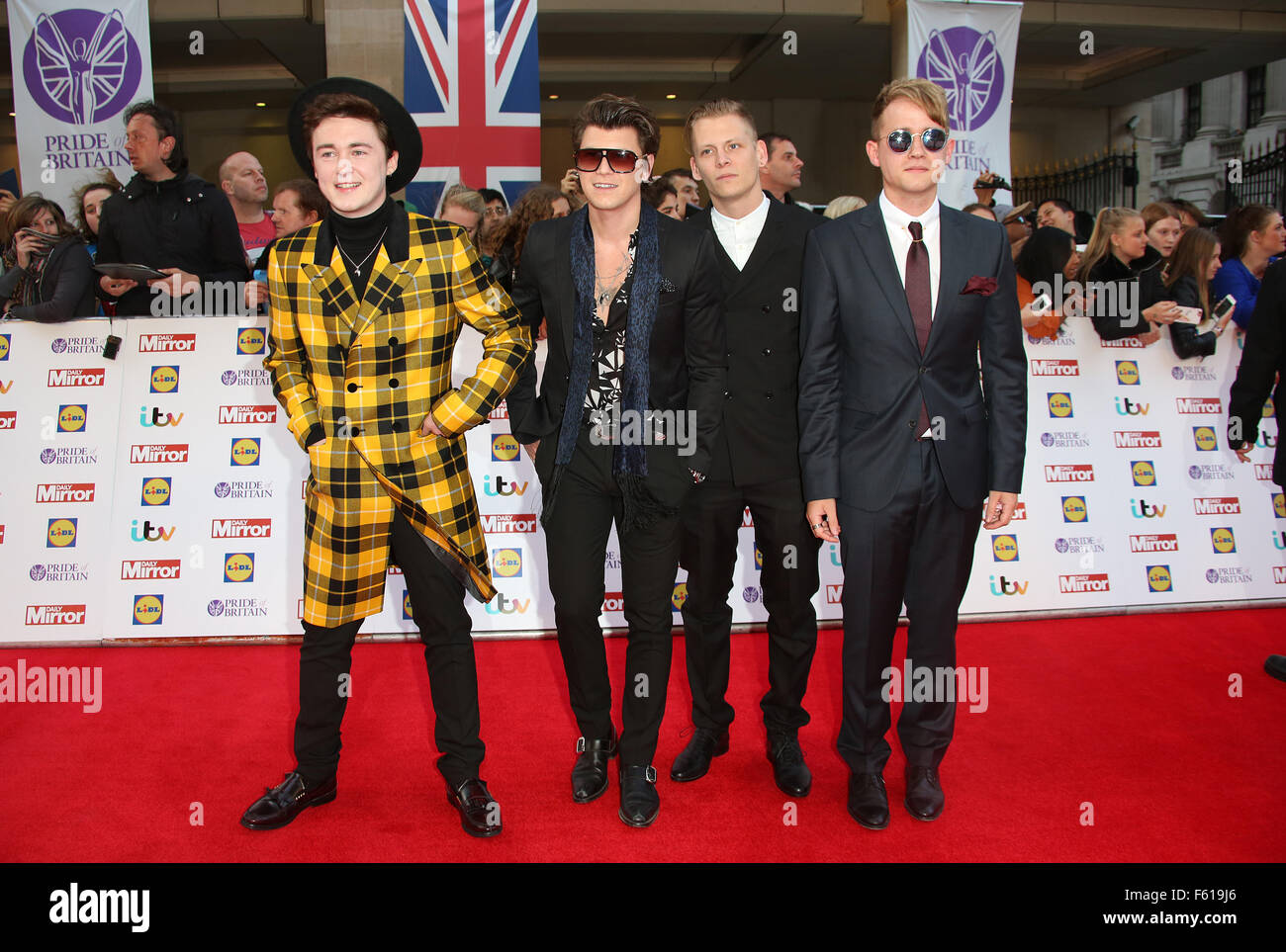 Il Daily Mirror Pride of Britain Awards 2015 tenutasi presso la struttura Grosvenor House Hotel offre: Rixton dove: Londra, Regno Unito quando: 28 Set 2015 Foto Stock