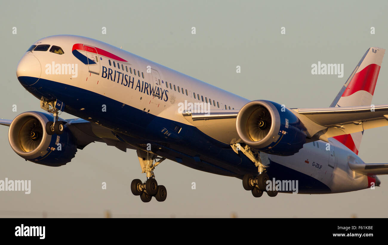 British Airways Boeing 787 Dreamliner Foto Stock