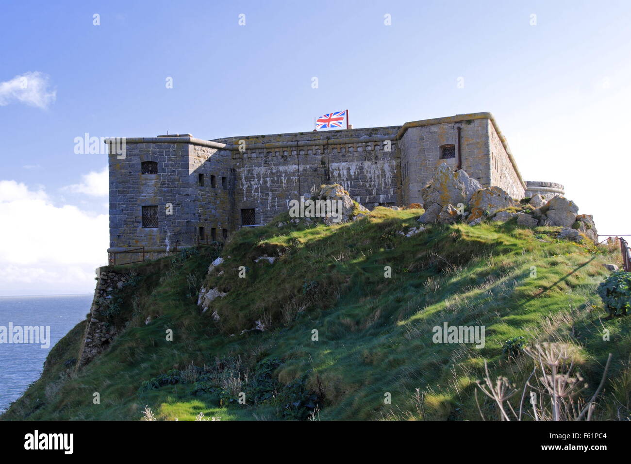 St Catherine's Fort, Tenby, Pembrokeshire, Dyfed Galles, Gran Bretagna, Regno Unito Regno Unito, Europa Foto Stock