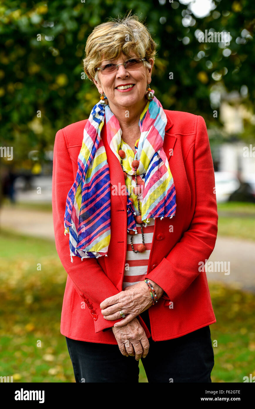 Cheltenham Festival della Letteratura - Giorno 5 dotata di: Prue Leith dove: Cheltenham, Regno Unito quando: 06 Ott 2015 Foto Stock