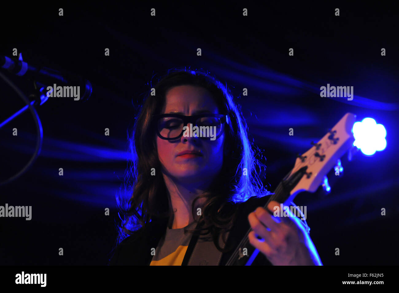 Wheatus eseguire live at O2 Academy Birmingham offre: Gabrielle Aimee Sterbenz, Wheatus dove: Birmingham, Regno Unito quando: 06 Ott 2015 Foto Stock