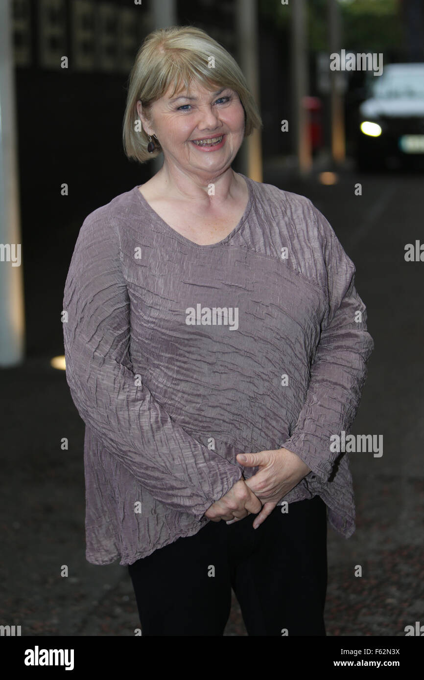 Annette Badland fuori ITV Stusios dotate: Annette Badland dove: Londra, Regno Unito quando: 07 Ott 2015 Foto Stock