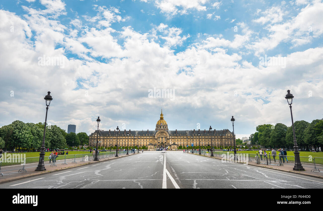 Les Invalides, Parigi, Ile-de-France, Francia Foto Stock