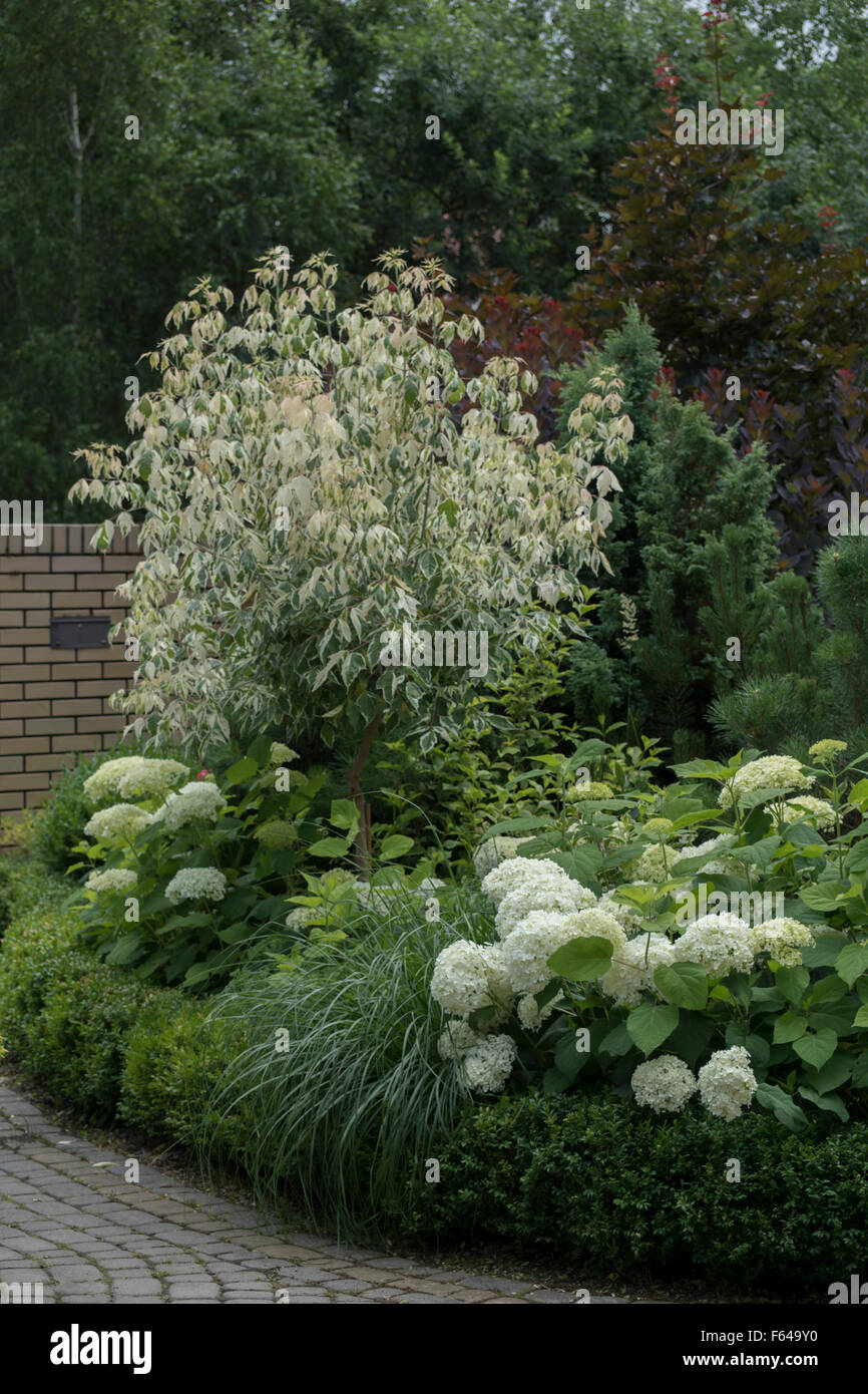 Parte anteriore di Wilcza Góra Garden Foto Stock