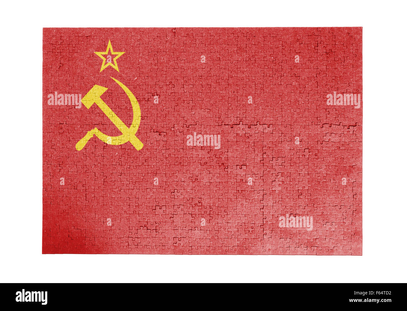 Bandiera URSS CCCP Con Stemma - 100% Poliestere, 150x90 Cm, Resistente Ai Raggi UV, Con 2 Occhielli Per L'Esposizione