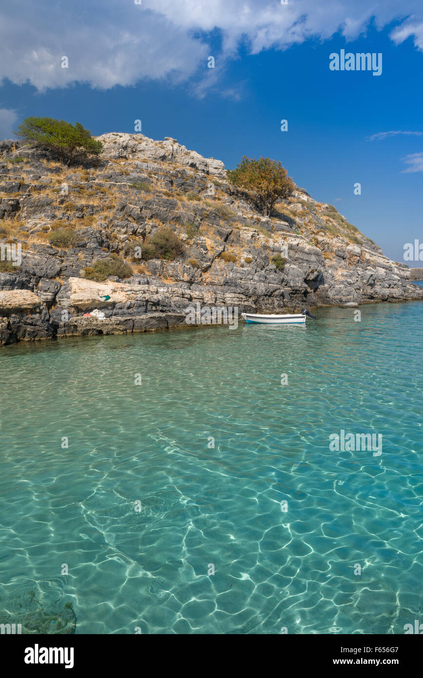Rodi Lindos Foto Stock