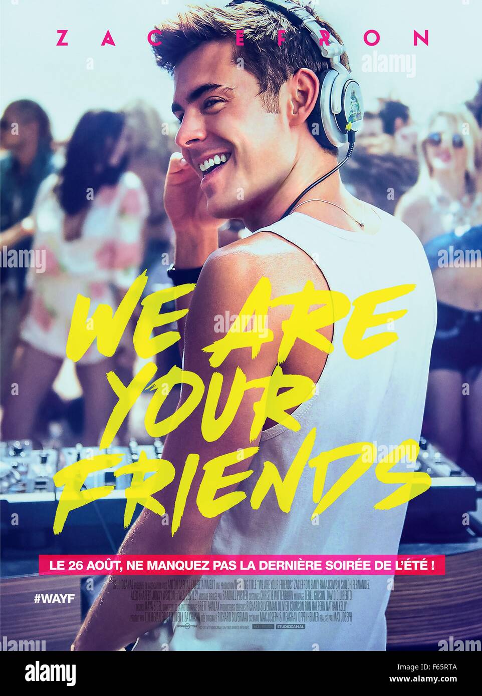 Noi siamo i vostri amici Anno : 2015 STATI UNITI / Francia Direttore : Max Joseph Zac Efron Movie poster (Fr) Foto Stock