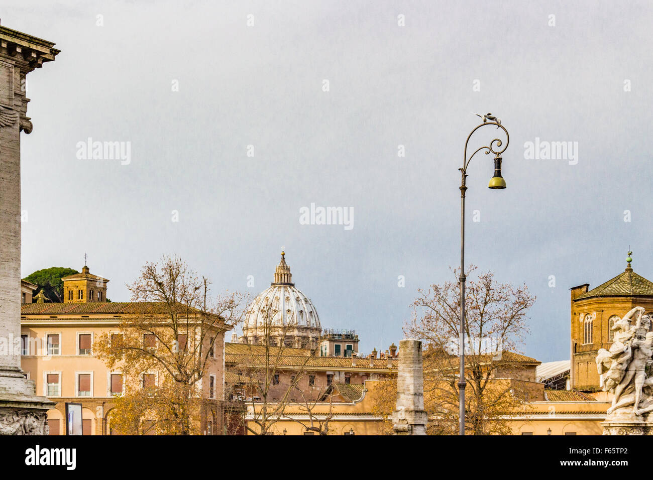 Roma città eterna, architettoniche, antichi monumenti ed edifici storici Foto Stock