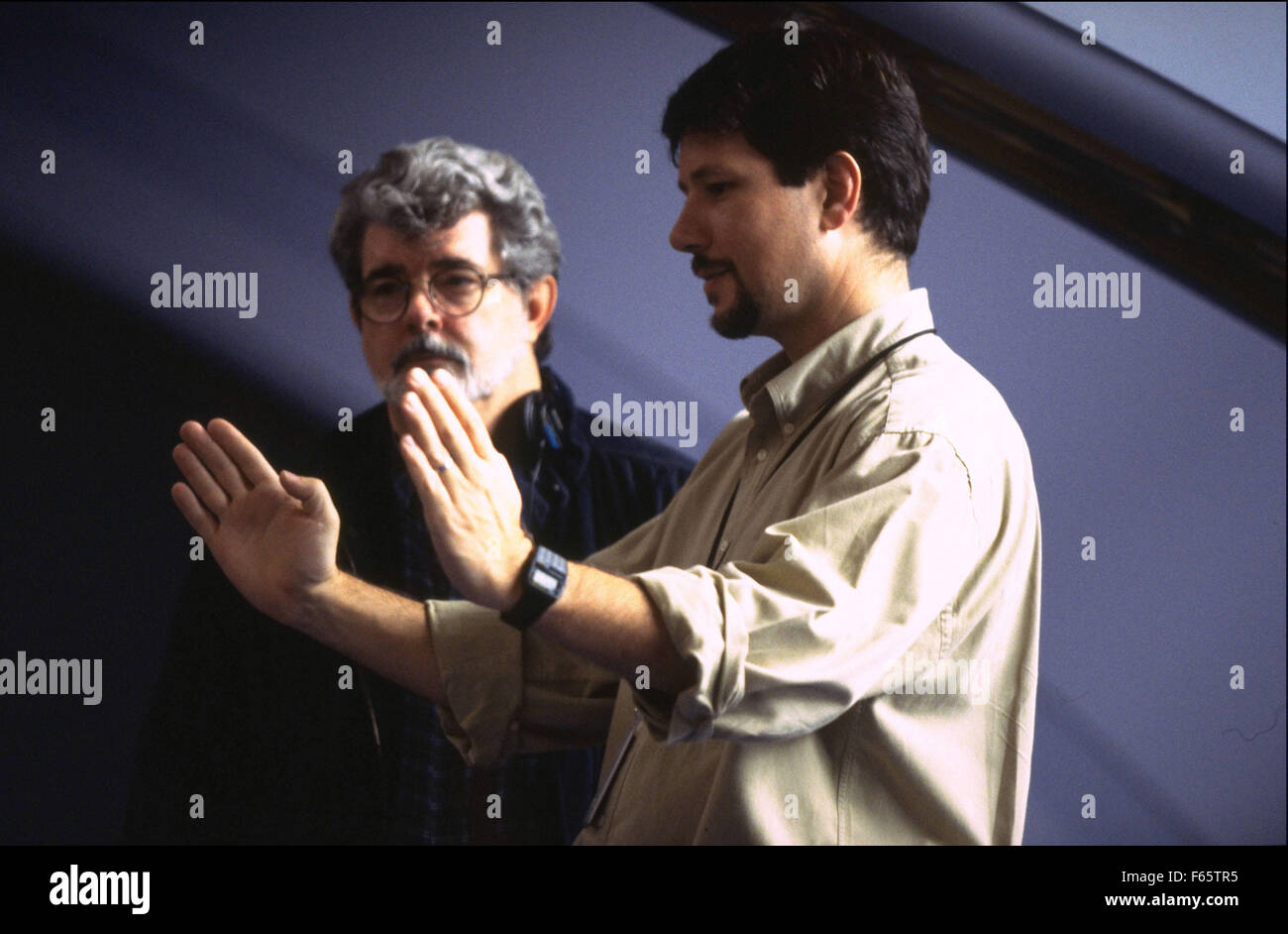 Star Wars: Episodio II - Attacco dei Cloni Anno : 2002 USA Direttore : George Lucas George Lucas, James McTeigue immagine di scatto Foto Stock