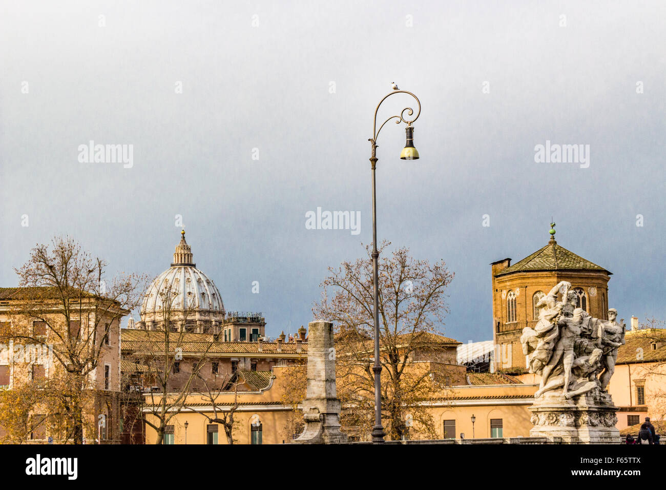 Roma città eterna, architettoniche, antichi monumenti ed edifici storici Foto Stock