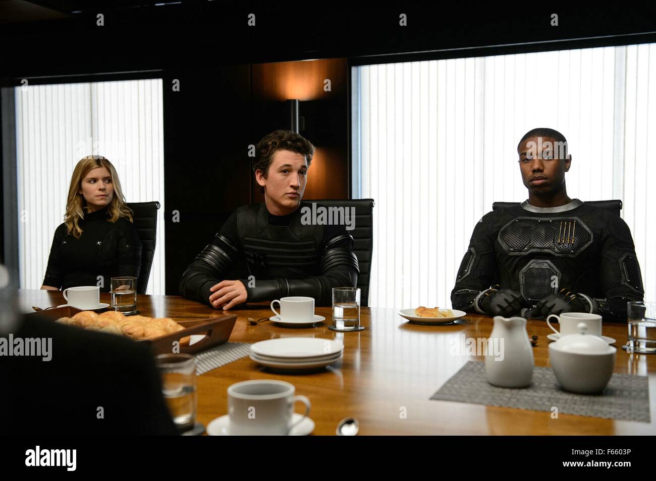 I Fantastici Quattro Anno : 2015 USA Direttore : Josh Trank Kate Mara, Miles Teller, Michael B. Giordania Foto Stock